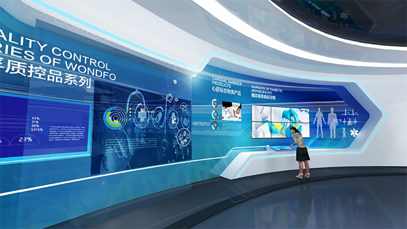 多屏聯(lián)動(dòng)在企業(yè)展廳中的數(shù)字技術(shù)應(yīng)用與內(nèi)容展示
